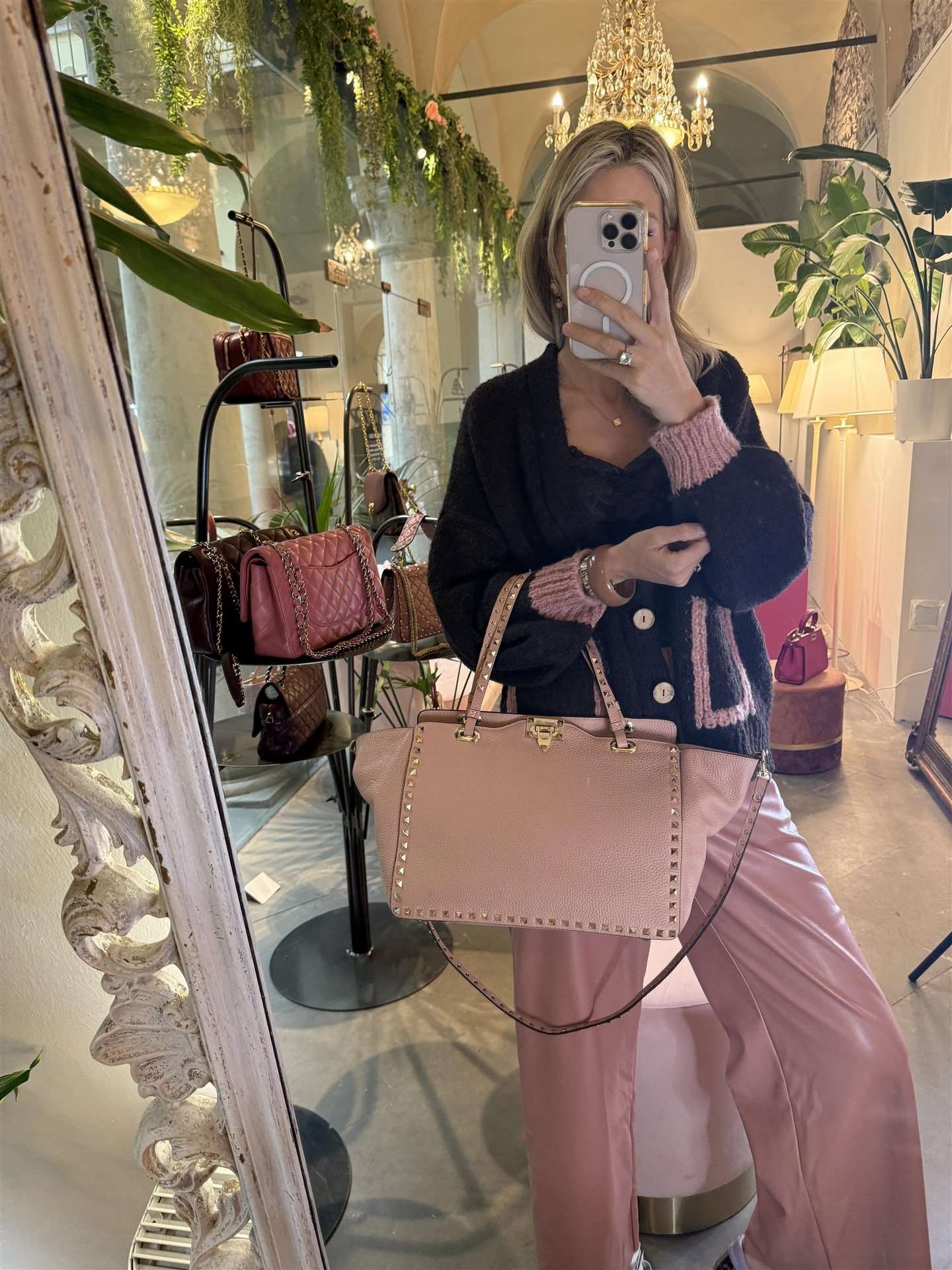 Valentino Rockstud Shopper - immagine 8