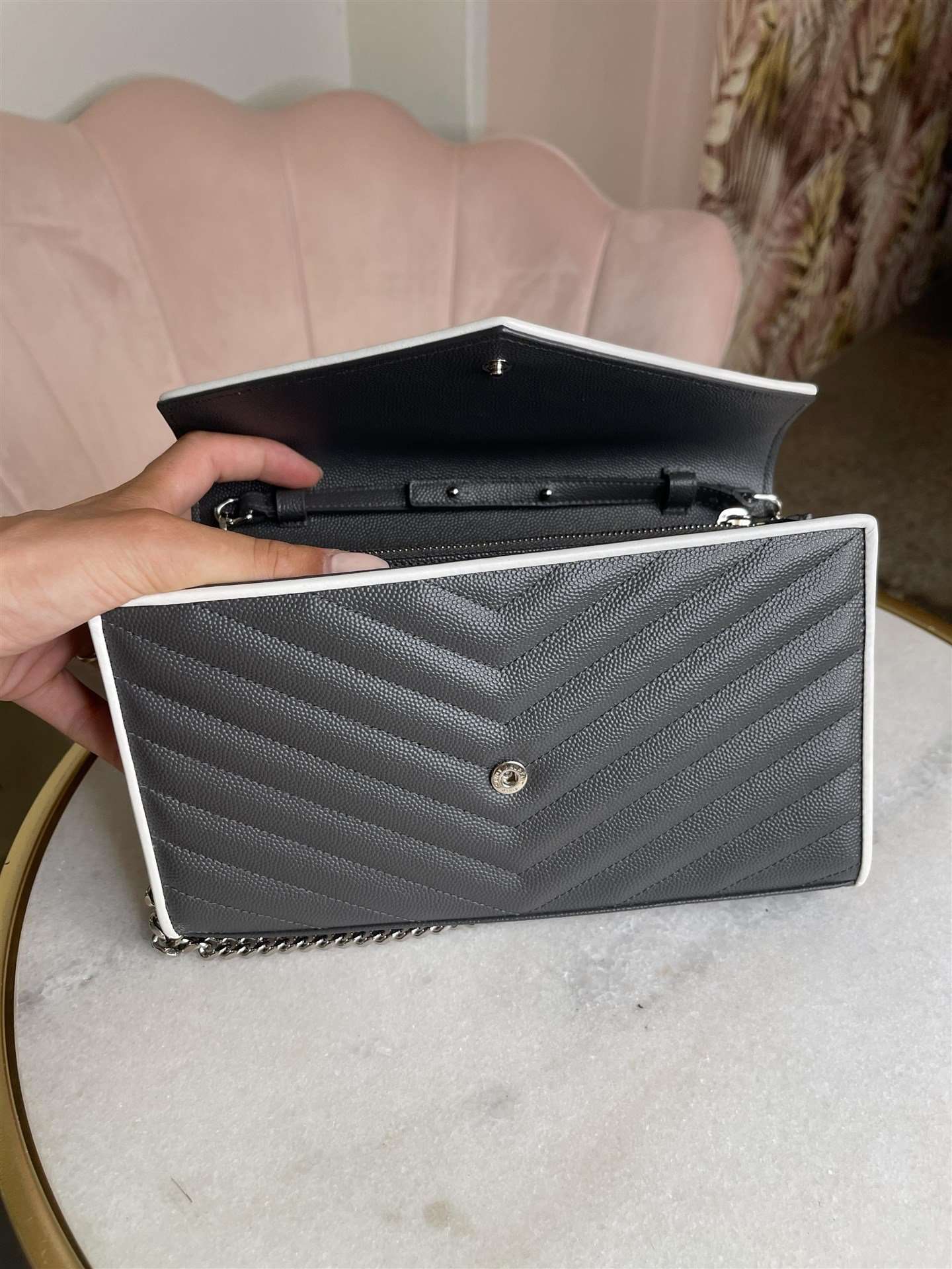 Saint Laurent Clutch Envelope - immagine 5